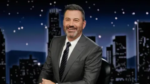 Jimmy Kimmel indefinitely taken off the airwaves over disputed statements concerning conservative figure Charlie Kirk